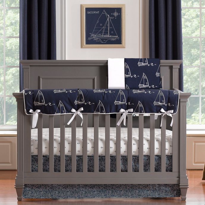 Liz And Roo Nautical Crib Bedding Collection Buybuy Baby