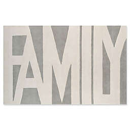 Novogratz Collection Family 8' x 10' Hand-Tufted Area Rug in Grey