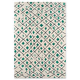 Novogratz Tallulah 3'6 x 5'6 Hand-Woven Area Rug in Green