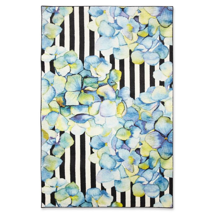 Mohawk Pattern Mix Medium Area Rug in Blue Bed Bath & Beyond
