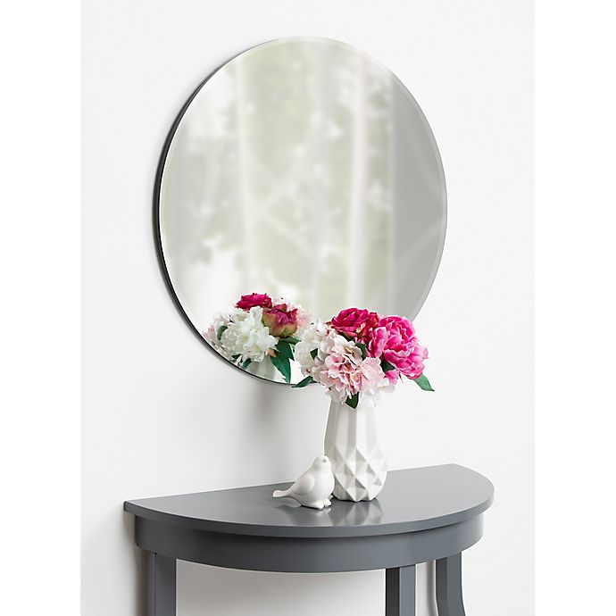 Shop Kate and Laurel Azalea Round Wall Mirror from Bed Bath & Beyond on Openhaus