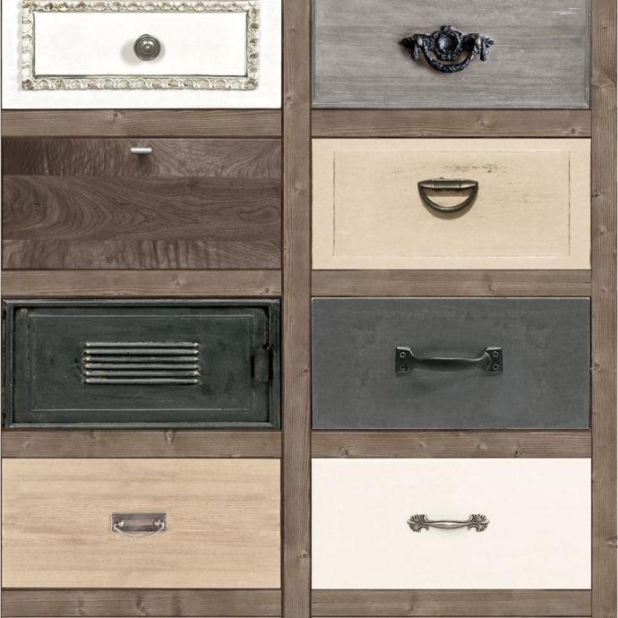 Roommates® Peel & Stick Drawers Wallpaper | Bed Bath & Beyond