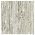 Alternate image 0 for RoomMates&reg; Mushroom Wood Peel &amp; Stick Wallpaper in Grey