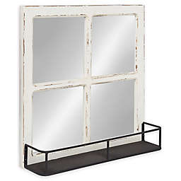 Kate and Laurel Jackson Wall Mirror with Shelf