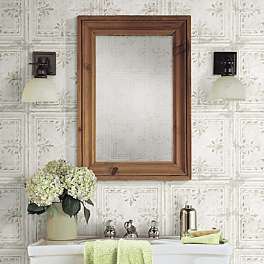 RoomMates&reg; Tin Tile Peel &amp; Stick Wallpaper. View a larger version of this product image.