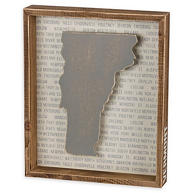 Primitives by Kathy&reg; 12-Inch x 10-Inch Vermont Wood Wall Art. View a larger version of this product image.