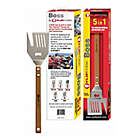 Alternate image 1 for Flipfork BOSS 5-in-1 Multi-Grilling &amp; BBQ Tool with Acacia Wood Handle