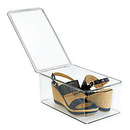 iDesign® Closet Binz Wedge Shoe Box in Clear