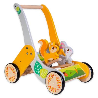 classic world wooden forest push toy