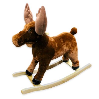 moose rocking horse