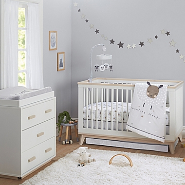 Just Born&reg; One World&trade; Counting Sheep Crib Bedding Collection. View a larger version of this product image.