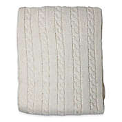 Nipperland&reg; Boutique Cable Knit Throw Blanket