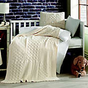 Nipperland&reg; Patchwork Natural 6-Piece Crib Bedding Set in Cream