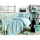 Alternate image 0 for Nipperland&reg; Venice Natural 6-Piece Crib Bedding Set in Blue