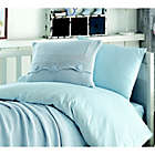 Alternate image 1 for Nipperland&reg; Venice Natural 6-Piece Crib Bedding Set in Blue