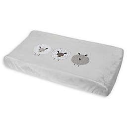 Just Born® One World™ Counting Sheep Changing Pad Cover in Grey
