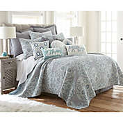 Levtex Home Tania Reversible King Quilt Set in Grey/Blue