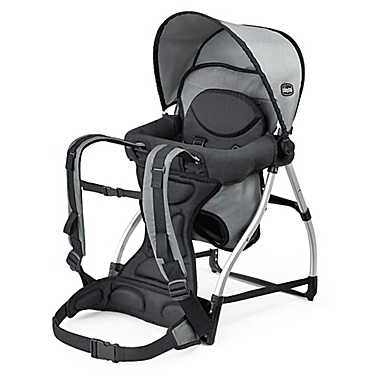 Chicco&reg; SmartSupport Backpack Baby Carrier in Grey. View a larger version of this product image.