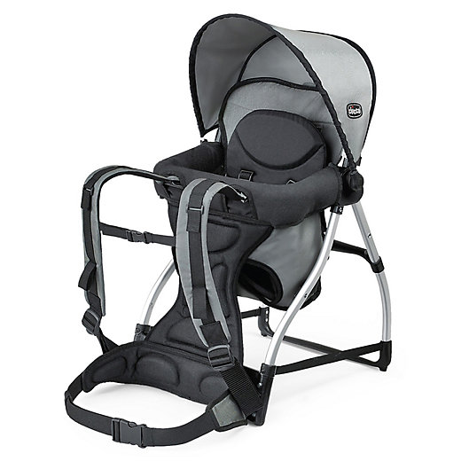 Alternate image 1 for Chicco® SmartSupport Backpack Baby Carrier in Grey