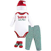 Little Treasures 4-Piece Santa&#39;s Helper Holiday Gift Set in Red