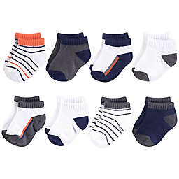 Yoga Sprout 6-Pack No-Show Ankle Socks in Orange