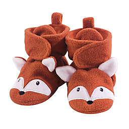 Hudson Baby® Fox Booties in Orange