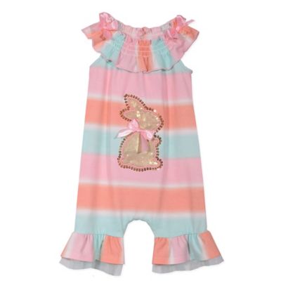 newborn bunny romper