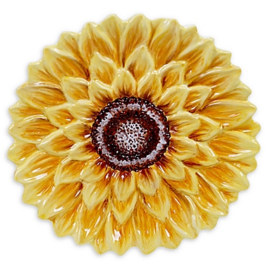 Multicolored Certified International Sunset Sunflower Serving Bowl 13,One Size 