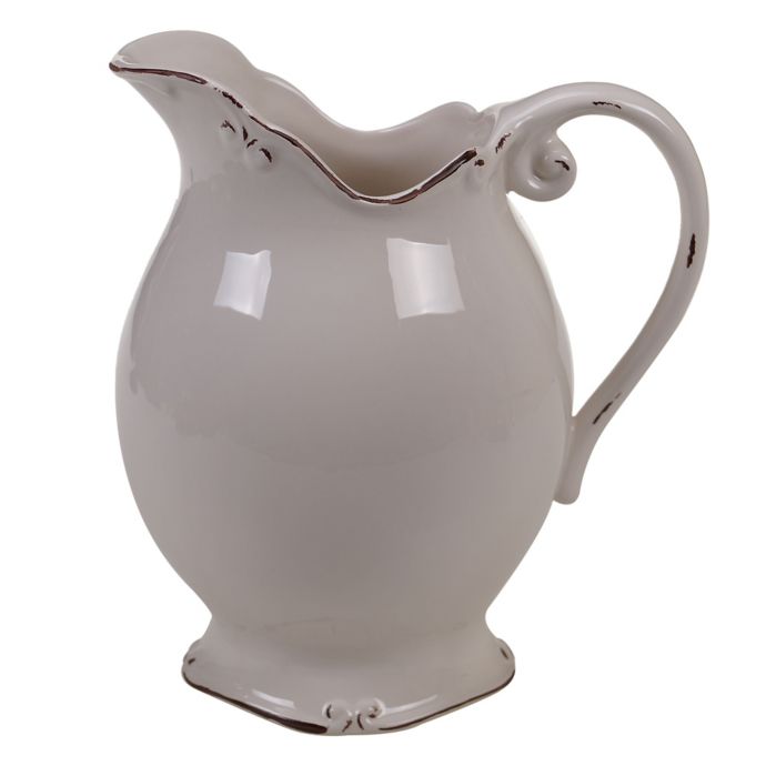 Certified International Vintage Cream Pitcher Bed Bath & Beyond