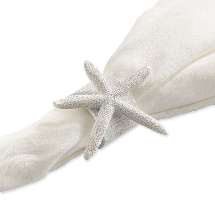starfish napkin rings