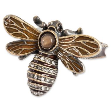 Saro Lifestyle Bumble Bee Napkin Rings (Set of 4). View a larger version of this product image.