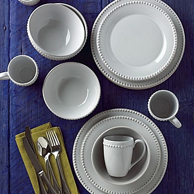 Lenox&reg; French Carved&trade; Pearl Dinnerware Collection. View a larger version of this product image.