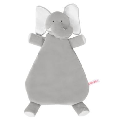 elephant sshlumpie blanket plush in grey