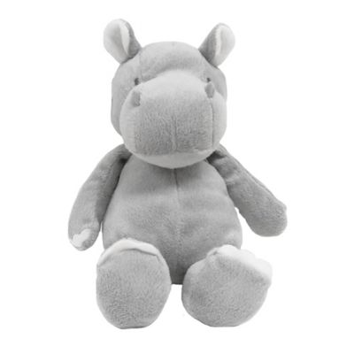 small stuffed hippo