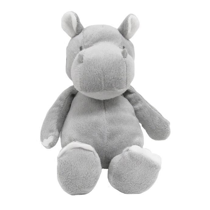 small plush hippo