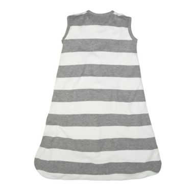 Burt&#39;s Bees Baby&reg; Beekeeper&trade; Medium Rugby Stripe Organic Cotton Wearable Blanket. View a larger version of this product image.