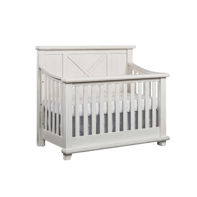 Oxford Baby Lexington 4 In 1 Convertible Crib In Heirloom White