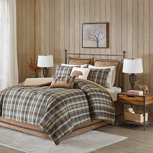 Alternate image 1 for Woolrich® Hadley Plaid Comforter Set