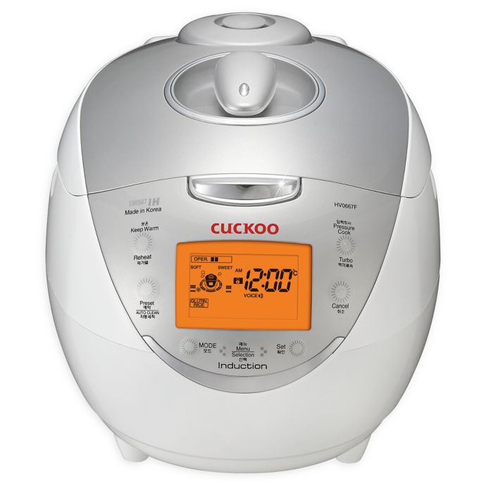 cuckoo induction heating pressure rice cooker