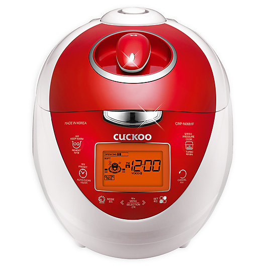 Red Cuckoo Electric Induction Heating Pressure Rice Cooker CRP-HZ0683FR