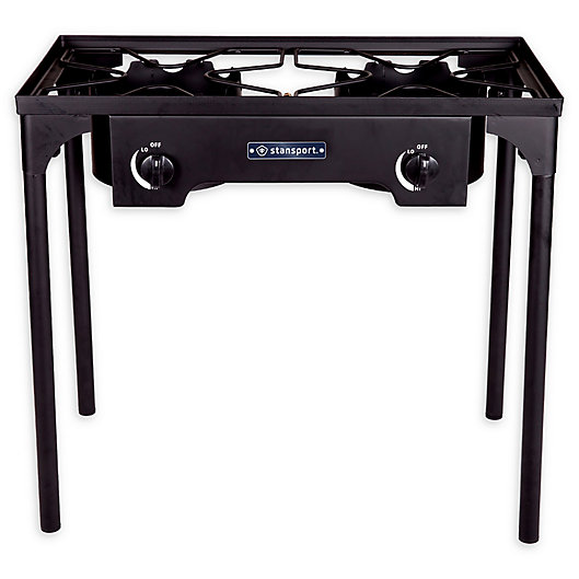 Alternate image 1 for Stansport® 217 2-Burner Propane Oven with Stand