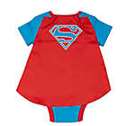 Alternate image 1 for Warner Brothers&reg; Superman&reg; Caped Bodysuit in Blue
