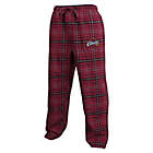 Alternate image 2 for NBA Men&#39;s Flannel Plaid Pajama Pant with Left Leg Team Logo Collection