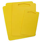 Linden Sweden Inc. 4-Piece Anita and Bendy Cutting Board Set in Yellow