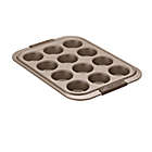 Alternate image 3 for Anolon&reg; Advanced 12-Cup Nonstick Muffin Pan in Bronze