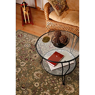 Concord Global Trading Mahal 2&#39; x 3&#39;3 Accent Rug in Green. View a larger version of this product image.