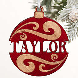 You Name It Wood Ornament
