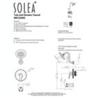 Alternate image 1 for Solea Summit Bathroom Bathtub Faucet and Showerhead Combo in Chrome