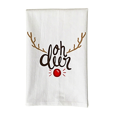 Love You a Latte Shop &quot;Oh Deer&quot; Kitchen Towel. View a larger version of this product image.