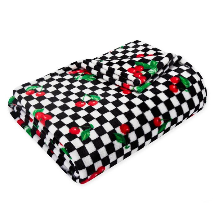 cherry plush pillow